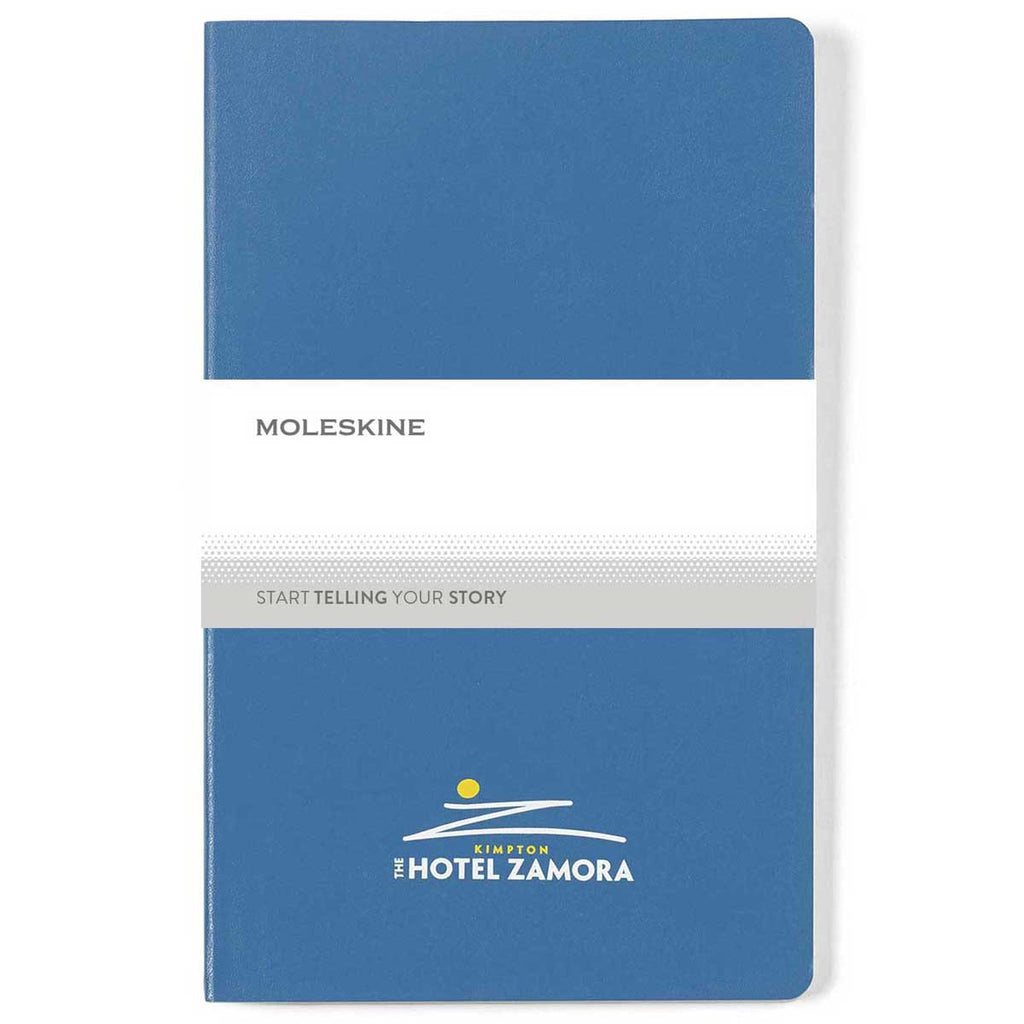 Moleskine Forget Me Not Blue Volant Ruled Large Journal (5" x 8.25")