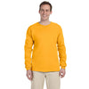 Fruit of the Loom Men's Gold 5 oz. HD Cotton Long-Sleeve T-Shirt