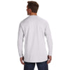 Hanes Men's Ash 4.5 oz. 100% Ringspun Cotton nano-T Long-Sleeve T-Shirt