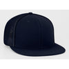 Pacific Headwear Navy/Navy D-Series Fitted Trucker Mesh Cap