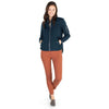 Charles River Women's Navy Quilted Boston Flight Jacket