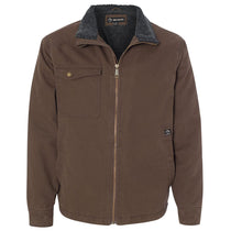 Dri Duck Men's Tobacco Endeavor Canyon Cloth Canvas Jacket with Sherpa Lining