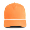 Imperial Neon Orange White Wrightson Rope Cap