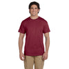 Hanes Men's Cardinal 5.2 oz. 50/50 EcoSmart T-Shirt
