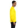 Hanes Men's Yellow 6.1 oz Long-Sleeve Beefy-T