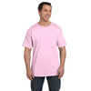 Hanes Men's Pale Pink 6.1 oz. Beefy-T with Pocket