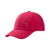 Puma Golf Women's Rose Red/Pink Dogwood Tech Cat Adjustable Cap