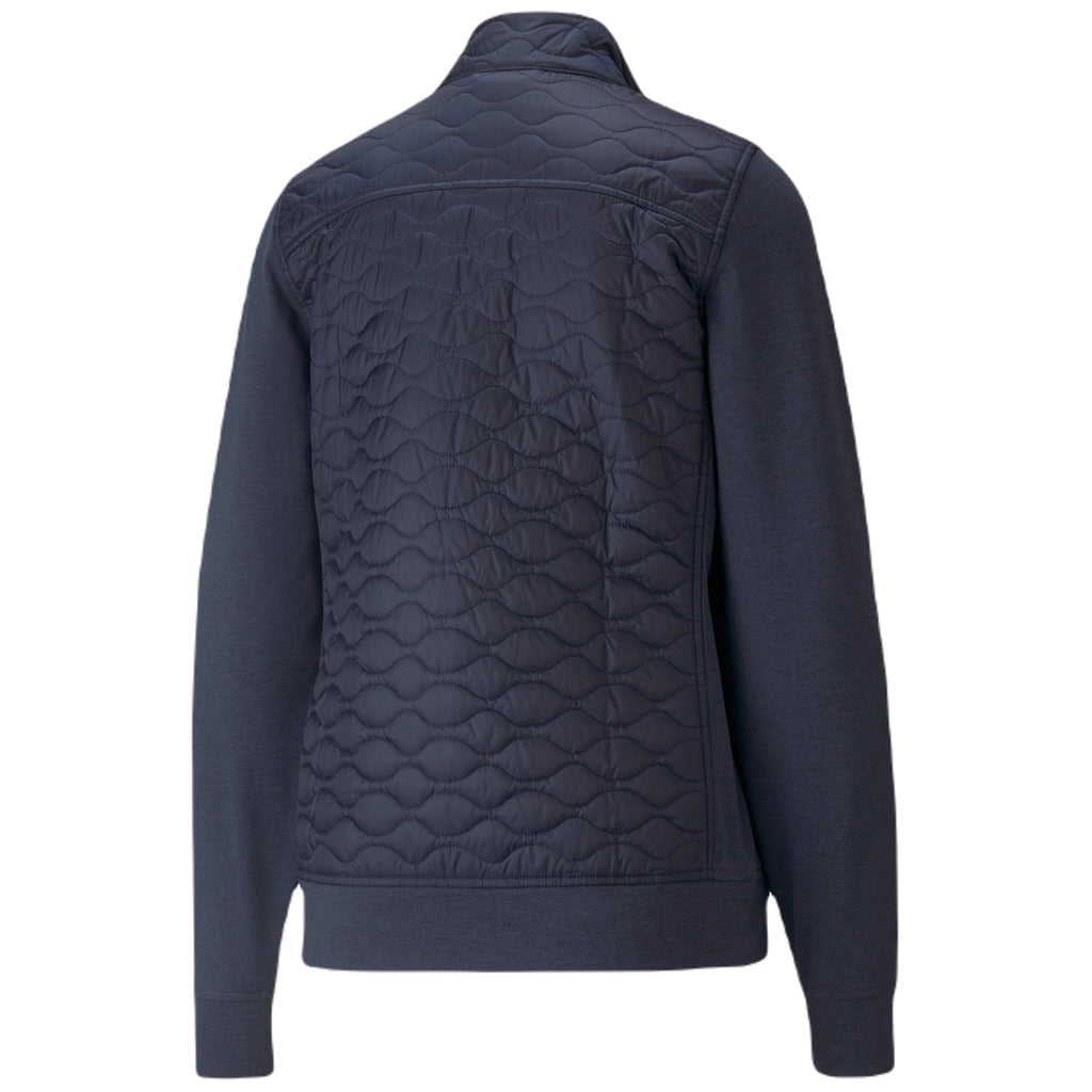 Puma Golf Women's Navy Blazer Cloudspun Warm Label Jacket