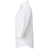 Edwards Women's White Comfort Stretch Broadcloth Blouse