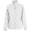 Charles River Women's White Axis Soft Shell Jacket