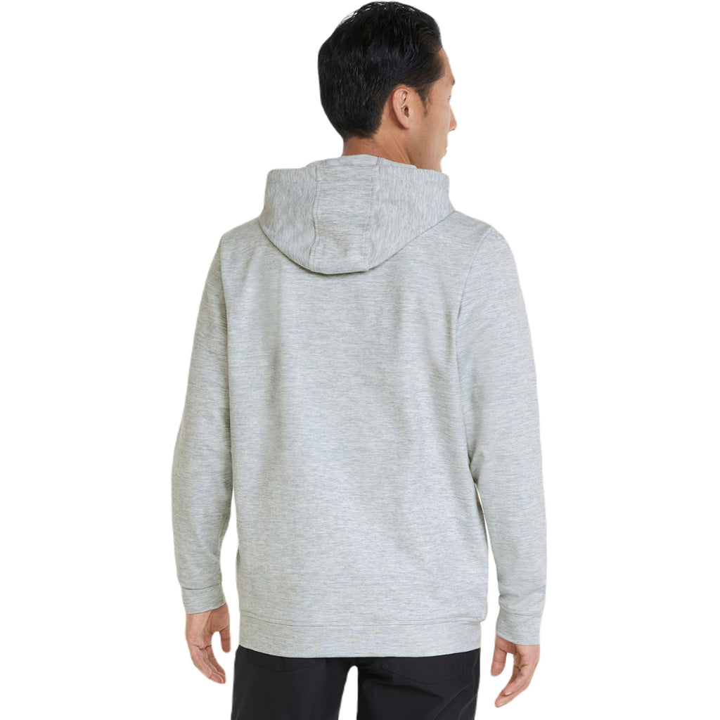 Puma Golf Men's High Rise Heather Cloudspun Progress Hoodie