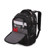 Swissgear Black/Red Heather USB Scansmart Laptop Backpack