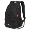 High Sierra Solid Black Loop Backpack
