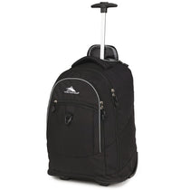 High Sierra Black Chaser Wheeled Backpack