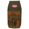 Bucket Boss Brown Utility Pouch withFlap Fit