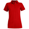 Edwards Women's Red Soft Touch Pique Polo