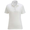 Edwards Women's White Snag-Proof Short Sleeve Polo