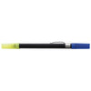 DriMark Black/Blue/Yellow Double Header Highlighter Ball Pen Combo