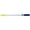 DriMark White/Blue/Yellow Double Header Highlighter Ball Pen Combo