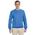 Jerzees Men's Columbia Blue 8 Oz. Nublend Fleece Crew