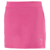 Puma Golf Youth Carmine Rose Solid Knit Skirt