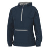 Charles River Women's Navy Chatham Anorak Solid