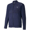 Puma Golf Men's Peacoat Cloudspun Stlth Camo Golf Jacket