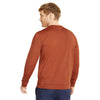 Puma Golf Men's Warm Chestnut Heather Cloudspun Golf Crewneck