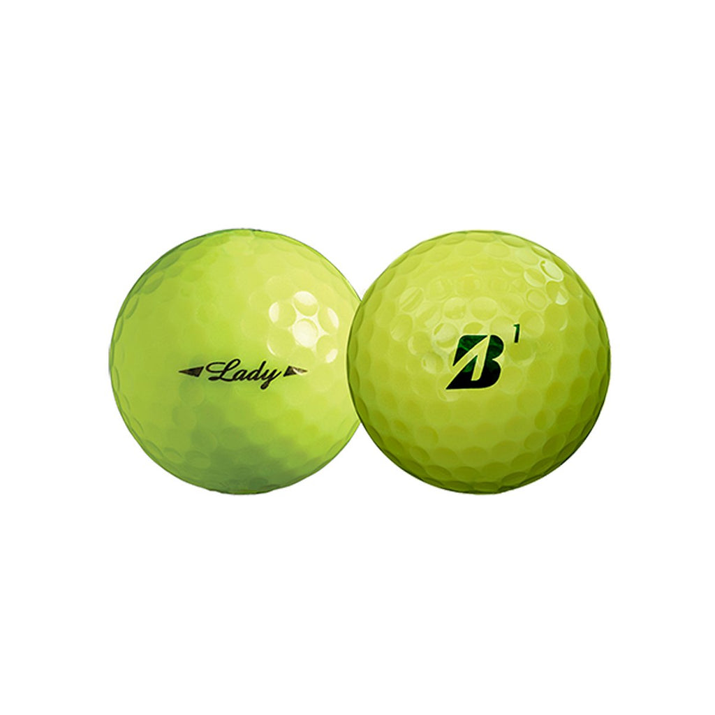 Bridgestone Lady Yellow Precept Golf Balls with Custom Logo