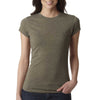 Next Level Women's Sage Poly/Cotton Short-Sleeve Tee