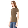 Bella + Canvas Women's Army Jersey Short-Sleeve T-Shirt
