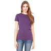 Bella + Canvas Women's Purple Jersey Short-Sleeve T-Shirt