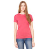 Bella + Canvas Women's Raspberry Jersey Short-Sleeve T-Shirt
