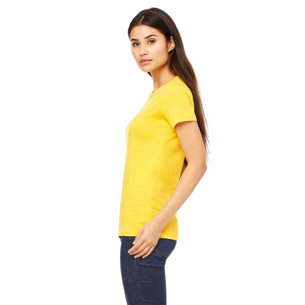 Bella + Canvas Women's Gold Jersey Short-Sleeve T-Shirt