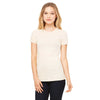 Bella + Canvas Women's Soft Cream Jersey Short-Sleeve T-Shirt