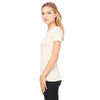 Bella + Canvas Women's Soft Cream Jersey Short-Sleeve T-Shirt