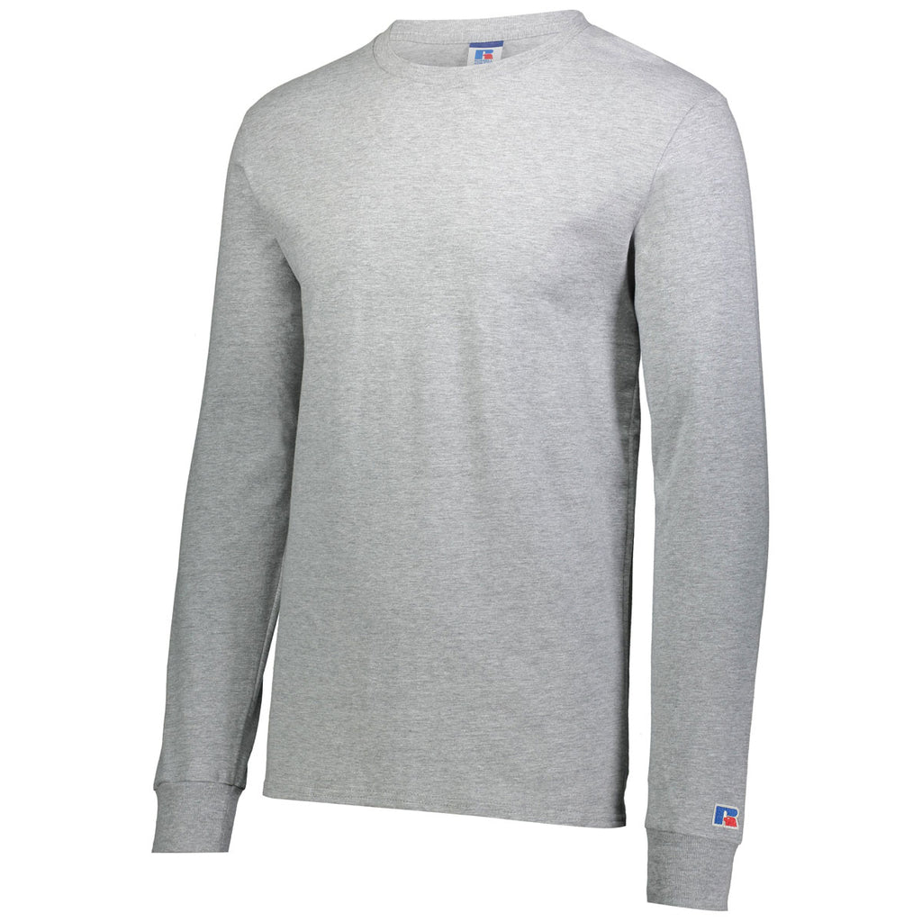 Russell Unisex Athletic Heather Classic Long Sleeve Tee