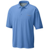 Columbia Men's White Cap Blue Perfect Cast Polo