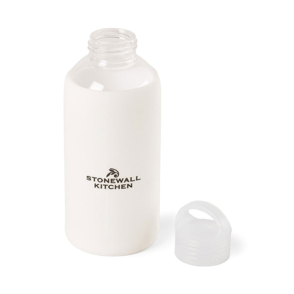 Gemline White Purity Glass Bottle