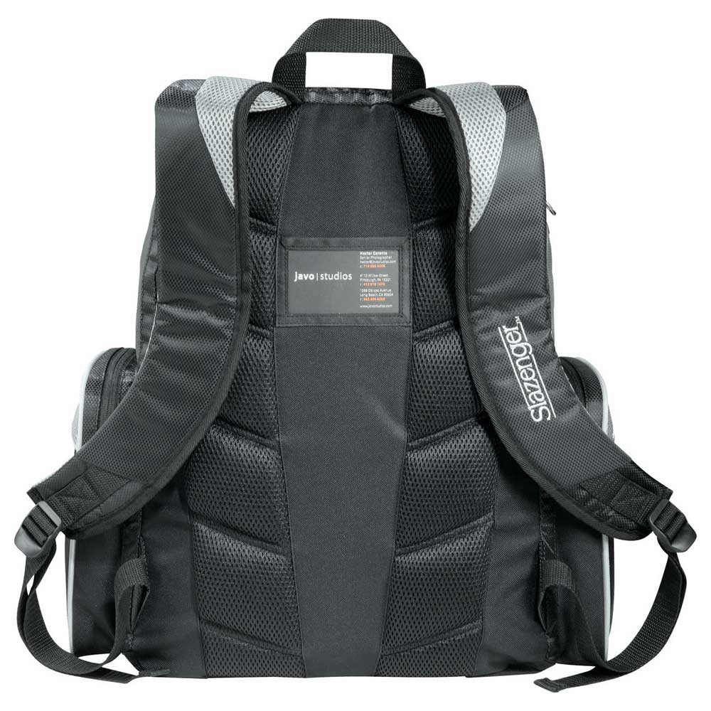 Slazenger Black Turf Series 15" Computer Backpack