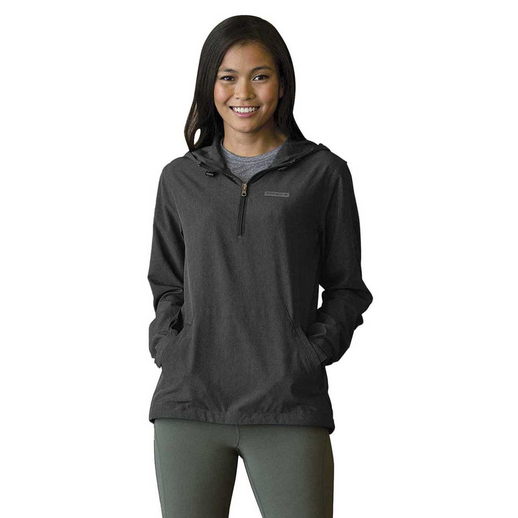 Vantage Women's Charcoal Pullover Stretch Anorak