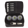 Norwood Black Zippered Golf Kit with Titleist DT TruSoft Golf Balls