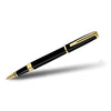 Waterman Black with Gold Trim Exception Slim Rollerball Pen