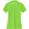 Nike Women's Green Dri-FIT Short Sleeve Vertical Mesh Polo