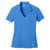 Nike Women's Light Blue Dri-FIT Short Sleeve Vertical Mesh Polo