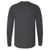 Russell Athletic Men's Black Heather Essential 60/40 Performance Long Sleeve T-Shirt