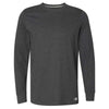 Russell Athletic Men's Black Heather Essential 60/40 Performance Long Sleeve T-Shirt