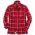 Duluth Women's Classic Crimson Red Plaid Free Swingin' Flannel Shirt