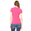Bella + Canvas Women's Berry Poly-Cotton Short-Sleeve T-Shirt