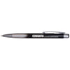 Hub Pens Black Ombre Pen with Silver Trim & Black Ink